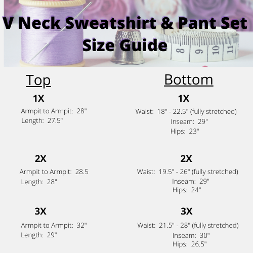 Sweat Shirt Sweat Pant 2 Piece Set Powder Blue Women's Plus Size